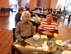 Gaurang Jalan & Adoor Gopala Krishnan at CIFF 09.