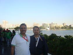 Gaurang Jalan &Pankaj Advani at CIFFC, Cairo,March 2010.