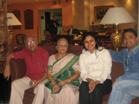 Mr&Mrs Sangeetham Srinivasan Rao with Mr&Mrs Gaurang Jalan at CIFFC ,Cairo