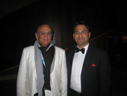 Gaurang Jalan with Mr L Suresh,President Film Federation of India in CIFF,Cairo