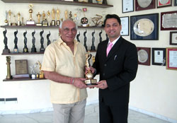 Gaurang Jalan with Yash Chopra